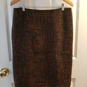 Talbots Boucle Pencil Skirt Size 12